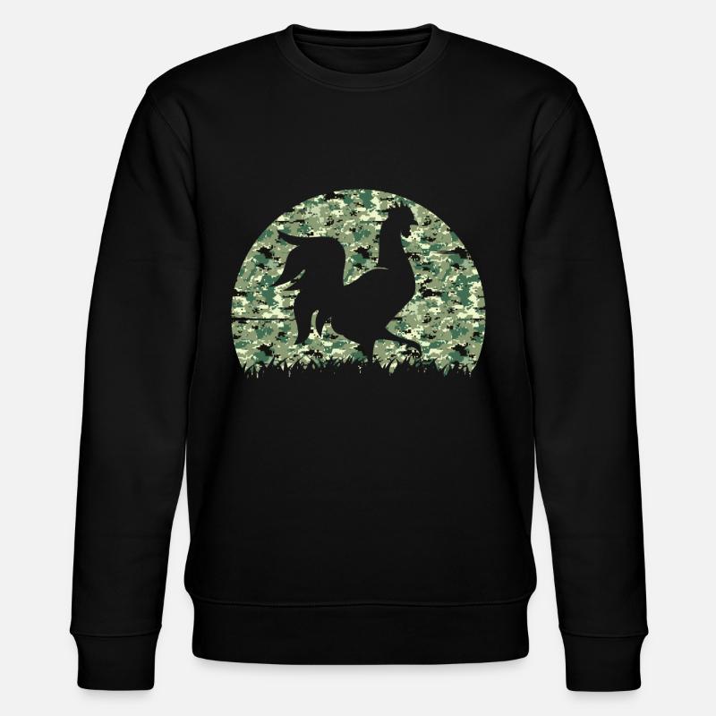 Hühnerflüsterer Chicken Whisperer - Stanley/Stella CHANGER Unisex Organic Sweatshirt - black