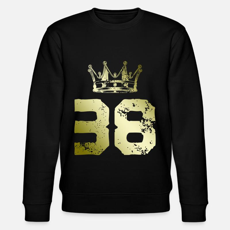 38 Couronne numérique - Sweat bio CHANGER Stanley/Stella Unisexe - noir