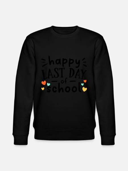 Dernier jour d’école - Sweat bio CHANGER Stanley/Stella Unisexe - noir