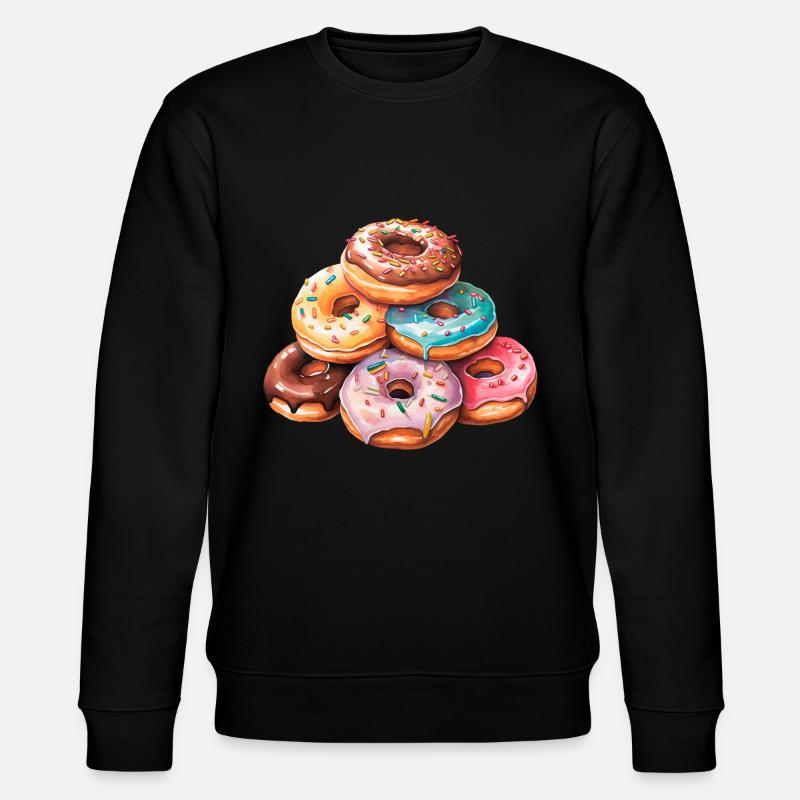 Beignets Berg | Mont Donut - Sweat bio CHANGER Stanley/Stella Unisexe - noir
