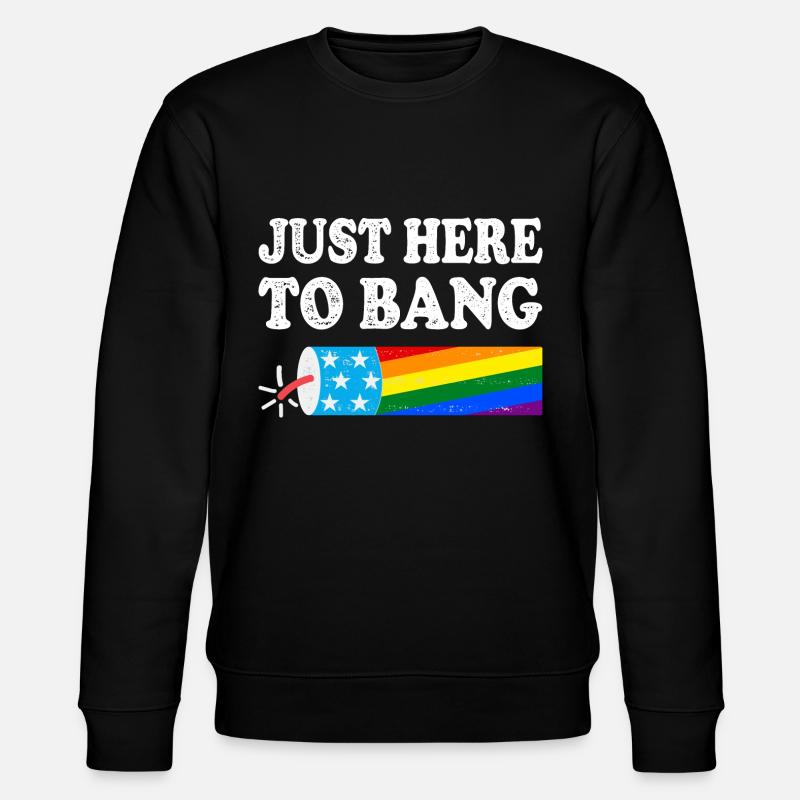 LGBT - Stanley/Stella Unisex Bio-Sweatshirt CHANGER  - Schwarz