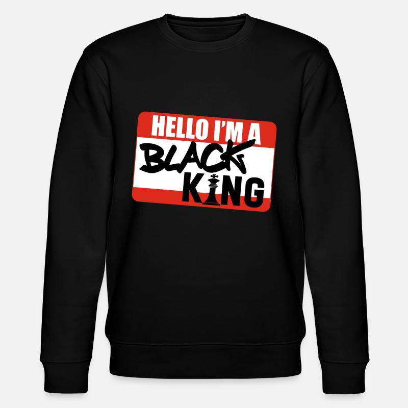 Black King - Stanley/Stella Unisex Bio-Sweatshirt CHANGER  - Schwarz