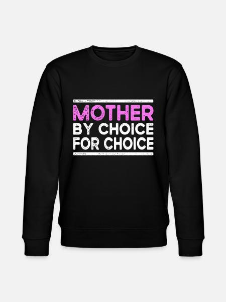 My body My decision - Stanley/Stella CHANGER Unisex Organic Sweatshirt - black