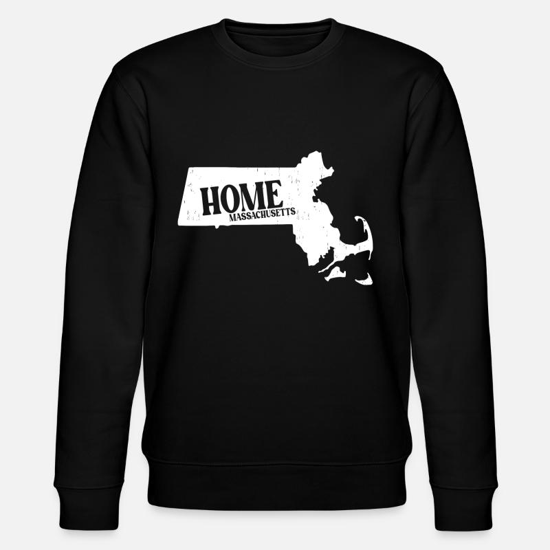 Massachusetts - Sweat bio CHANGER Stanley/Stella Unisexe - noir