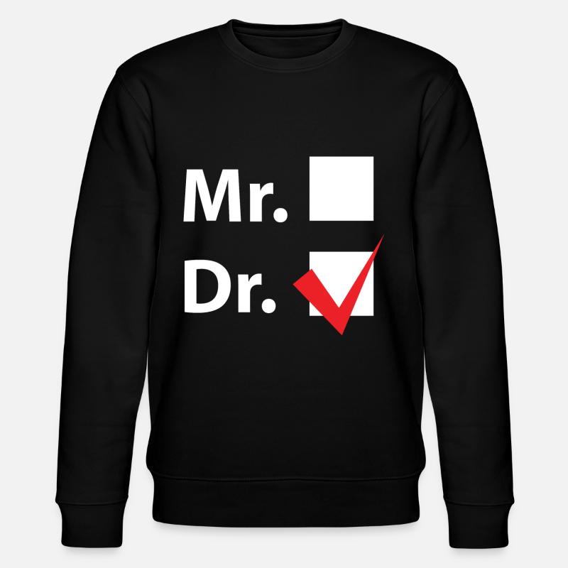 DR Title Doctor - Stanley/Stella CHANGER Unisex Organic Sweatshirt - black