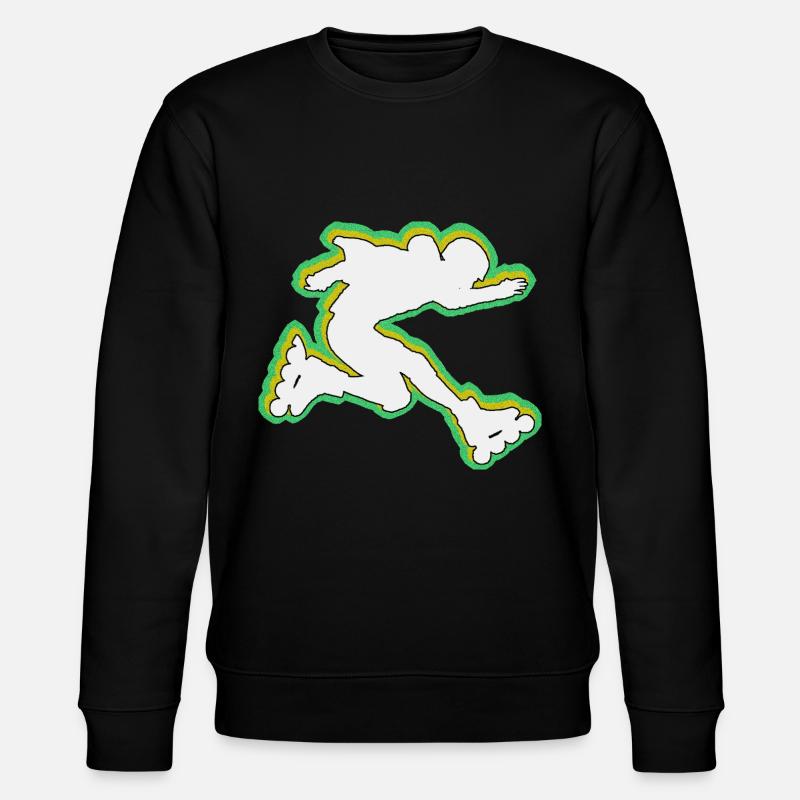 Rollerblades rollerblades - Stanley/Stella CHANGER Unisex Organic Sweatshirt - black