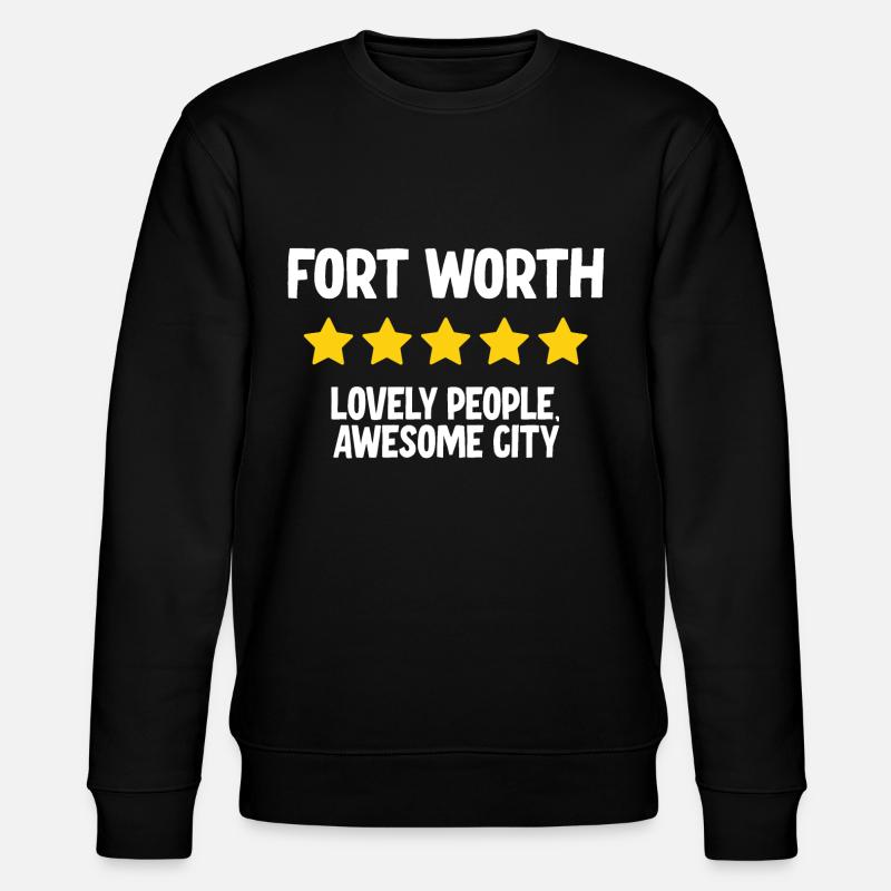 Fort Worth - Stanley/Stella CHANGER Unisex Organic Sweatshirt - black