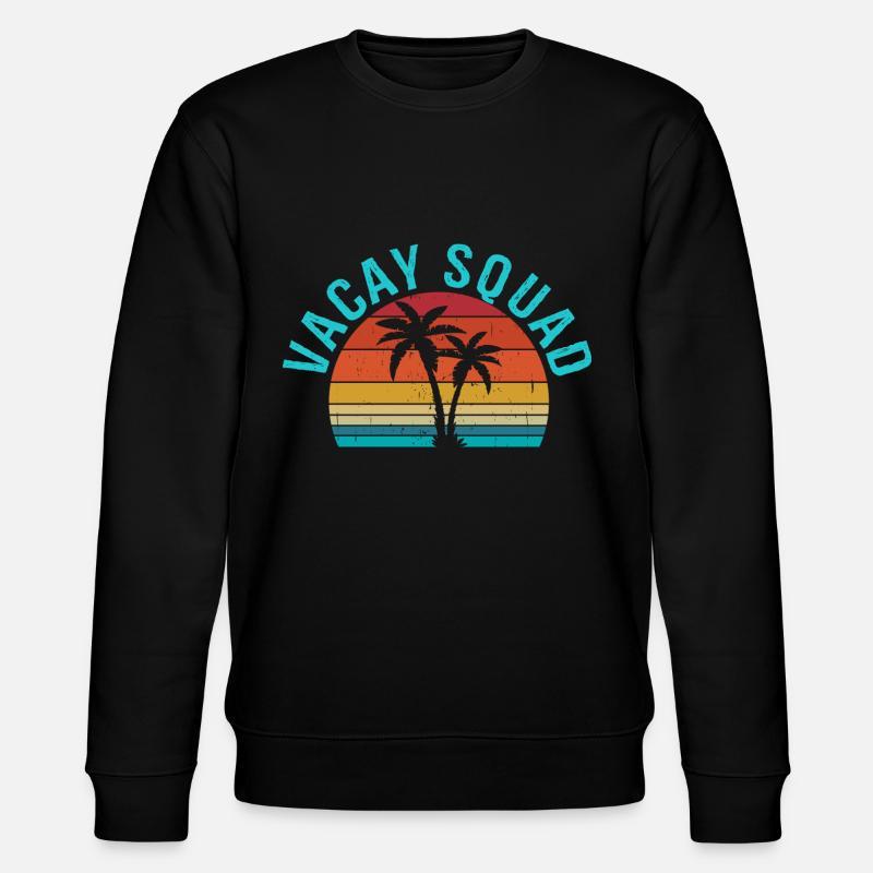 Vacay Squad Vacances en famille - Sweat bio CHANGER Stanley/Stella Unisexe - noir