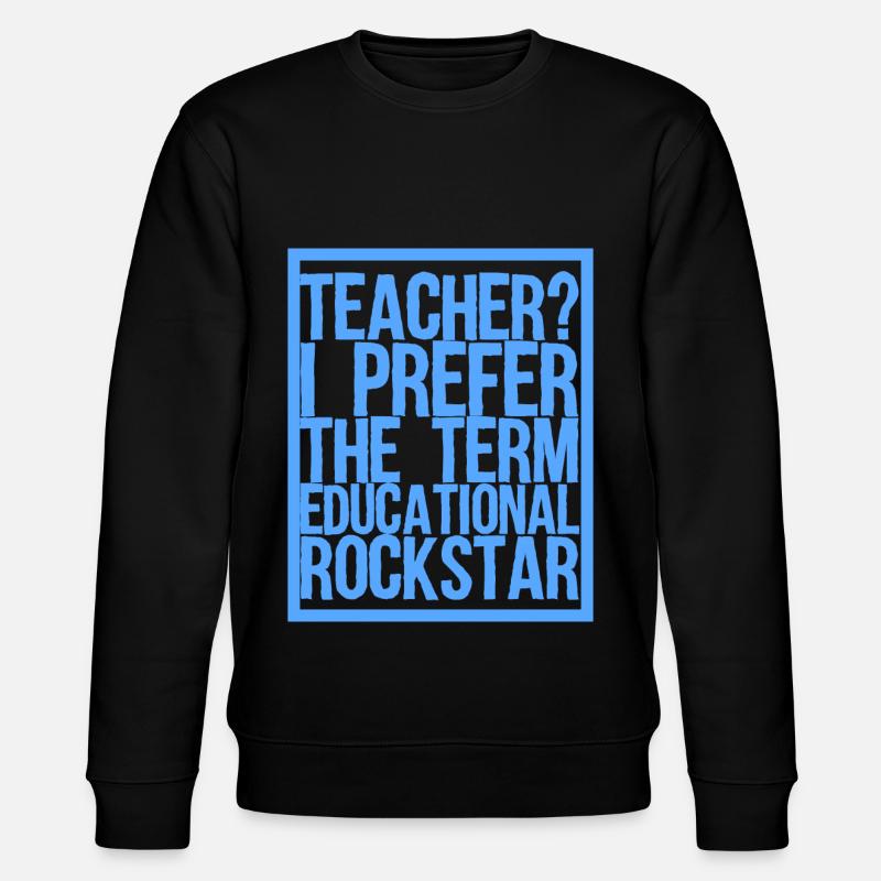 Lehrer? - Stanley/Stella Unisex Bio-Sweatshirt CHANGER  - Schwarz