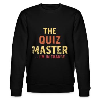 Quiz Master - Sweat bio CHANGER Stanley/Stella Unisexe - noir - Devant - Nik (191cm) & Marisol (170cm)