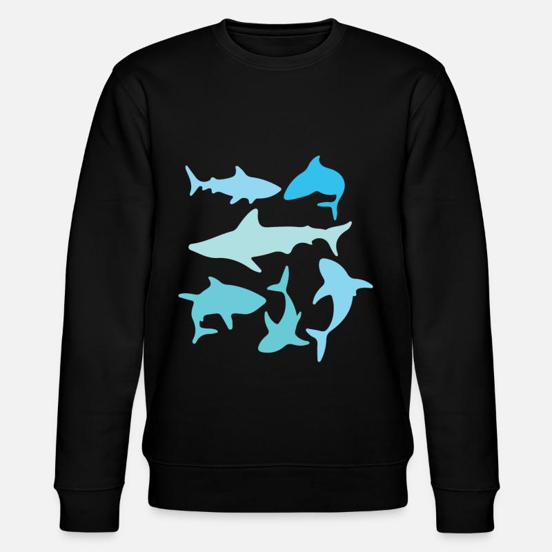 Requins - Sweat bio CHANGER Stanley/Stella Unisexe - noir