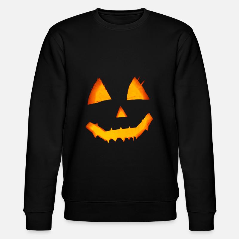 citrouille - Sweat bio CHANGER Stanley/Stella Unisexe - noir
