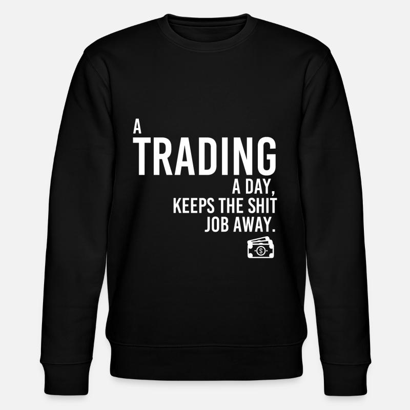 Job trading - Stanley/Stella CHANGER Unisex Organic Sweatshirt - black