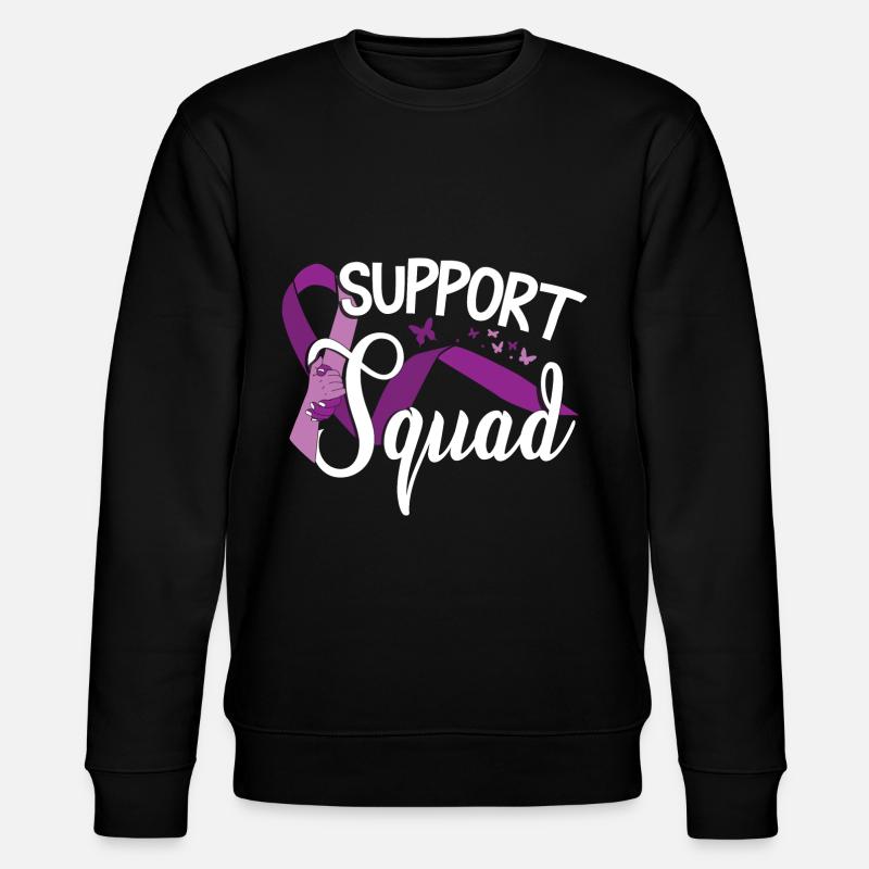 Epilepsy Support - Stanley/Stella CHANGER Unisex Organic Sweatshirt - black