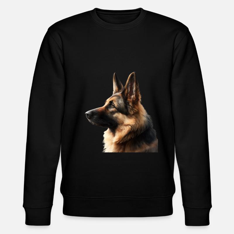 Schöner Hund - Stanley/Stella Unisex Bio-Sweatshirt CHANGER - Schwarz