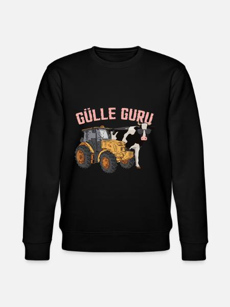 Gülle Guru - Stanley/Stella Unisex Bio-Sweatshirt CHANGER - Schwarz