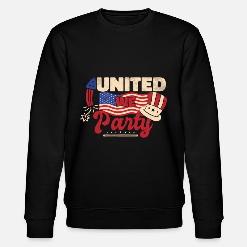 Parti Unis pour nous - Sweat bio CHANGER Stanley/Stella Unisexe - noir