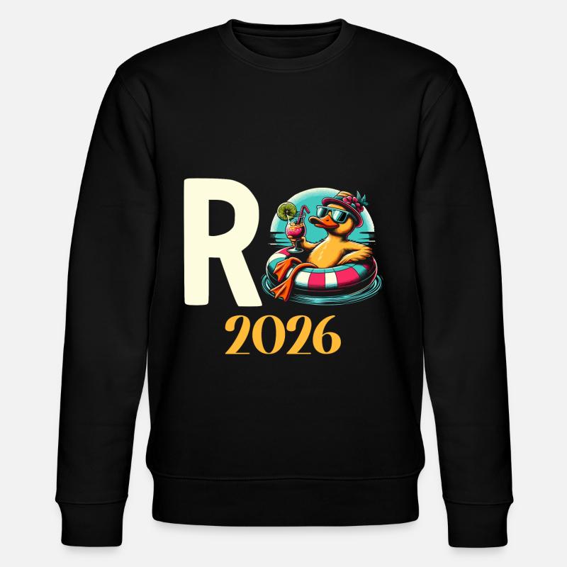 Pension de retraite 2026 Retraite - Sweat bio CHANGER Stanley/Stella Unisexe - noir