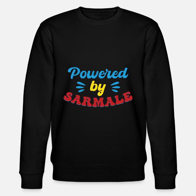 Propulsé par Sarmale - Sweat bio CHANGER Stanley/Stella Unisexe - noir