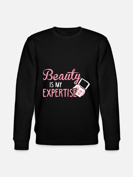 Beauty expert - Stanley/Stella CHANGER Unisex Organic Sweatshirt - black