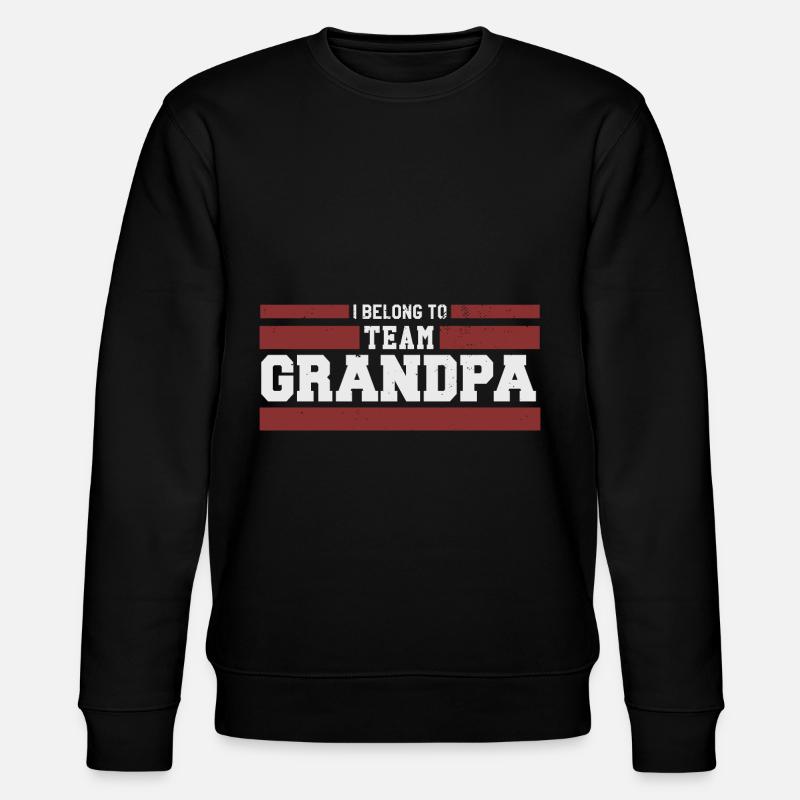 Opa Team - Stanley/Stella Unisex Bio-Sweatshirt CHANGER  - Schwarz