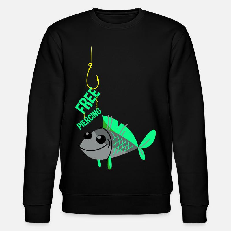 Piercing gratuit - Sweat bio CHANGER Stanley/Stella Unisexe - noir