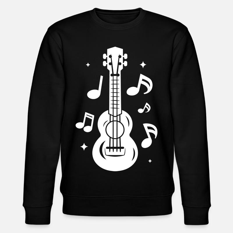 Ukulélé - Sweat bio CHANGER Stanley/Stella Unisexe - noir