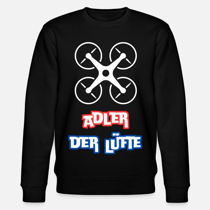 Aigle du ciel - Sweat bio CHANGER Stanley/Stella Unisexe - noir