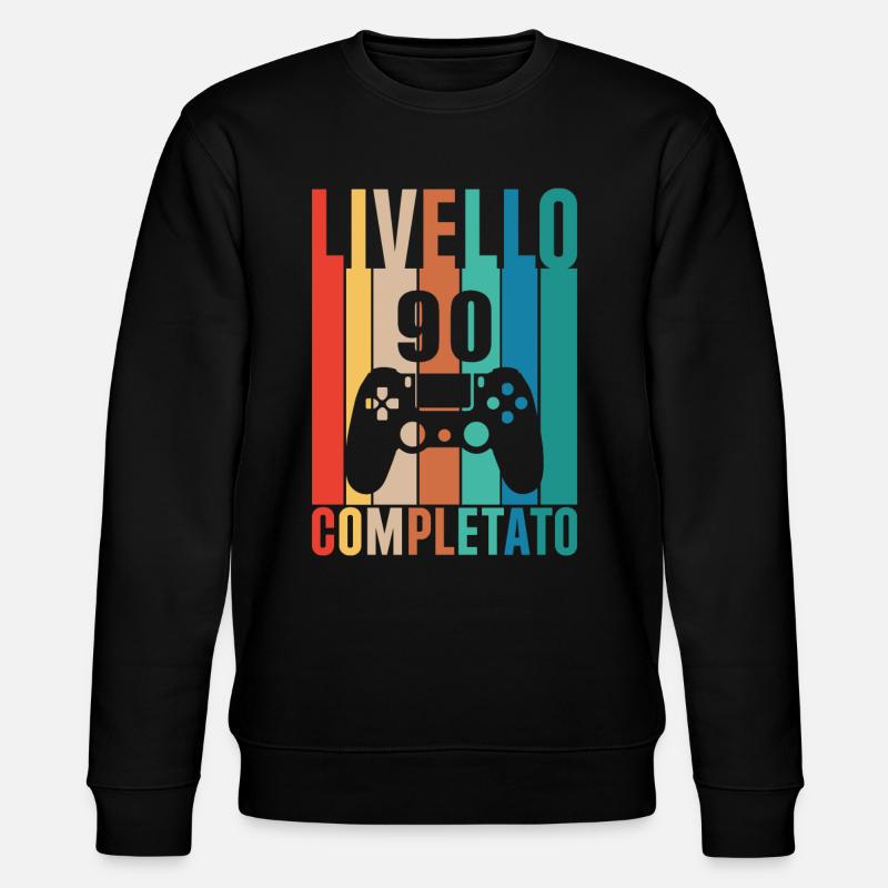 Level 90 Complete - Stanley/Stella CHANGER Unisex Organic Sweatshirt - black