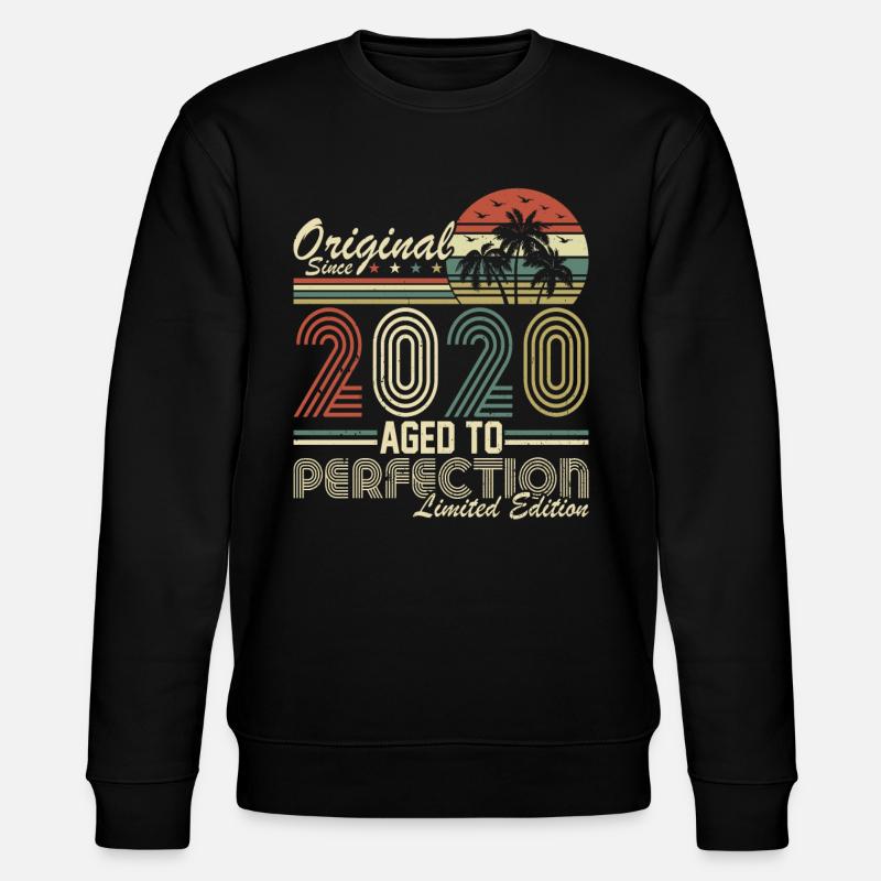 2020 - Stanley/Stella Unisex Bio-Sweatshirt CHANGER  - Schwarz