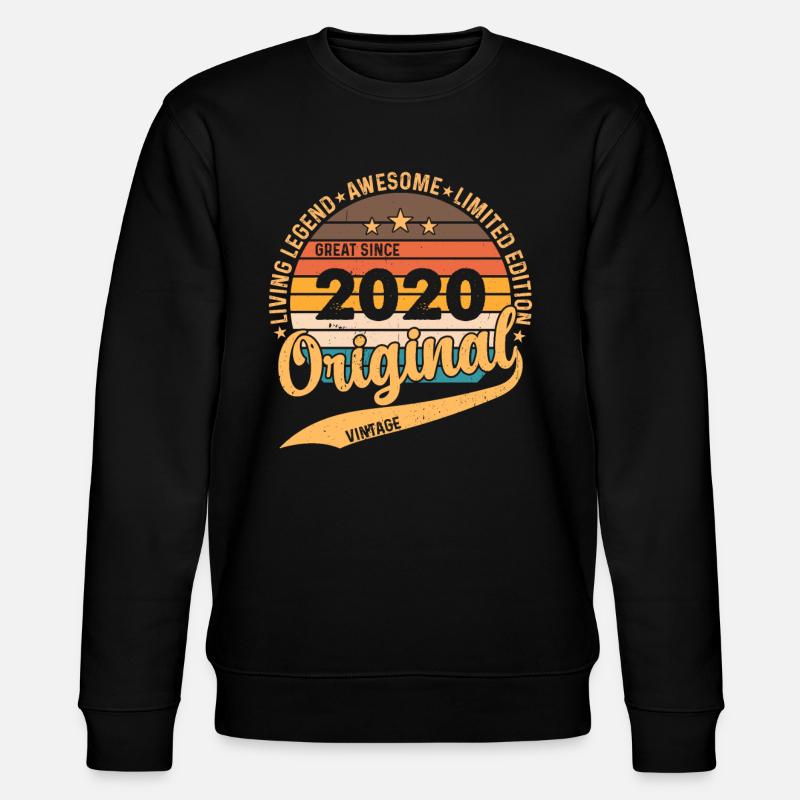 2020 - Sweat bio CHANGER Stanley/Stella Unisexe - noir
