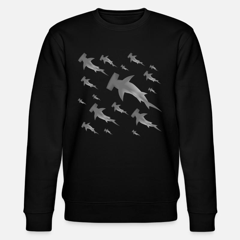 Requins-marteaux - Sweat bio CHANGER Stanley/Stella Unisexe - noir