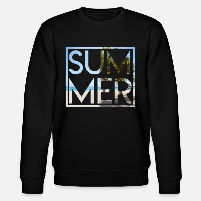 Summer - Sweat bio CHANGER Stanley/Stella Unisexe - noir