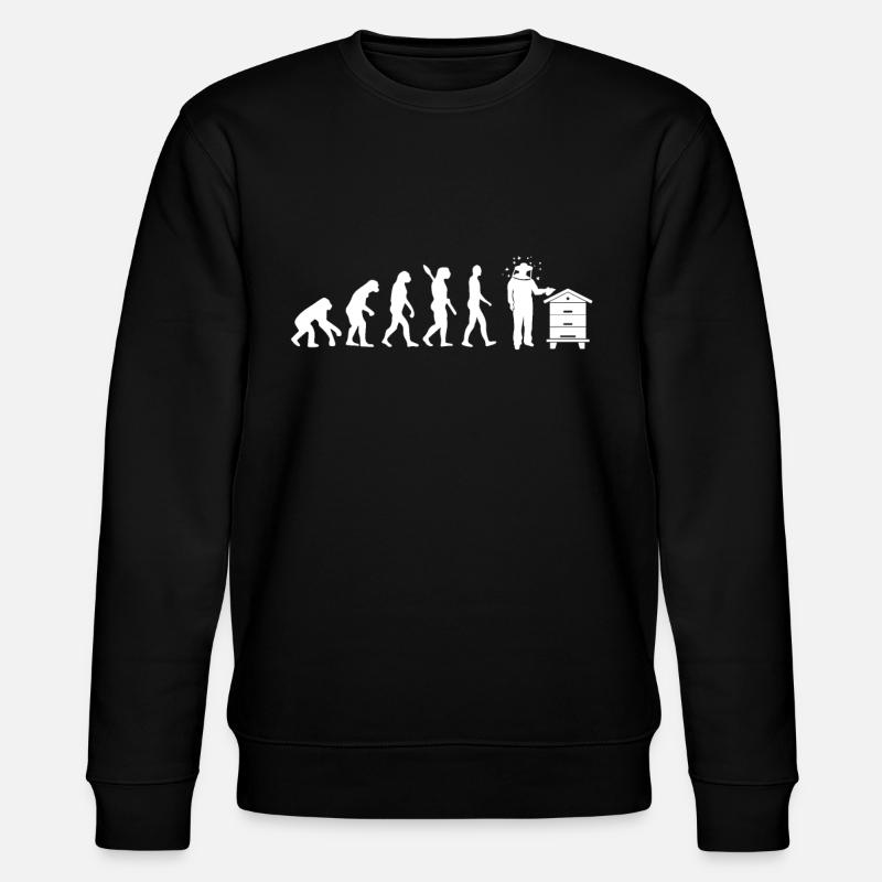 Apiculteur - Evolution humaine, Darwin - Sweat bio CHANGER Stanley/Stella Unisexe - noir