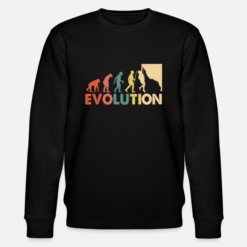 Climbing Evolution Escalade - Sweat bio CHANGER Stanley/Stella Unisexe - noir
