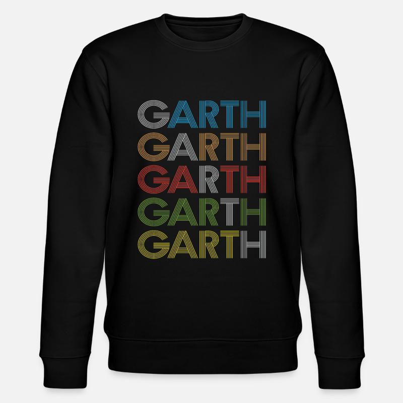 Garth - Stanley/Stella Unisex Bio-Sweatshirt CHANGER  - Schwarz