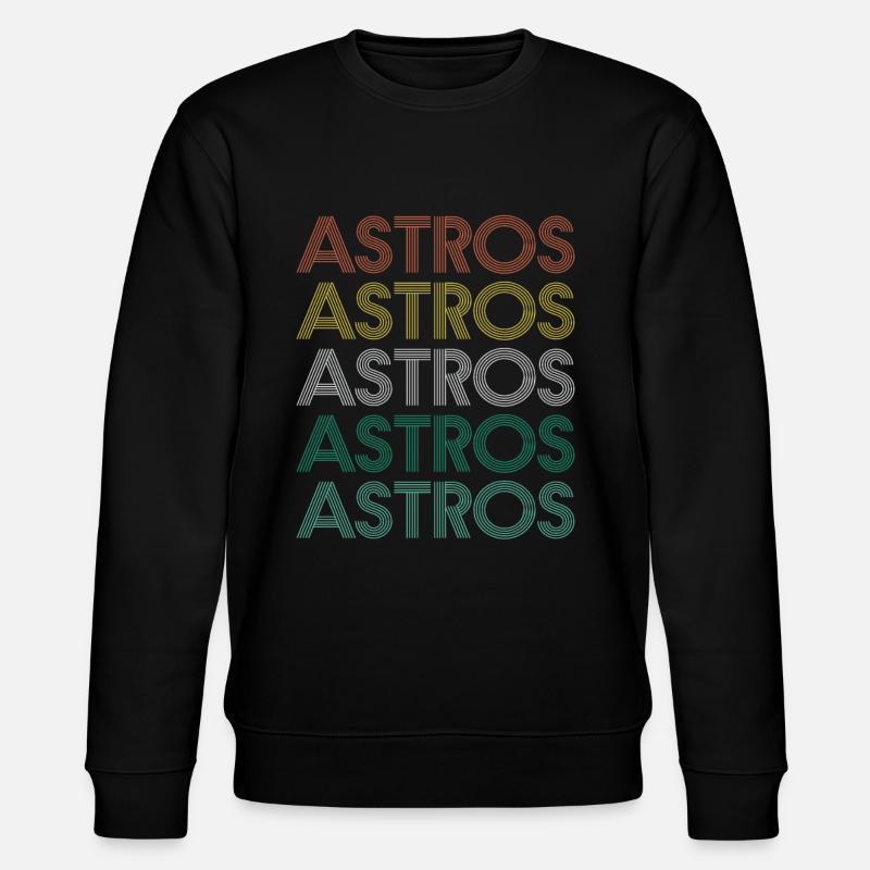 Astros - Stanley/Stella Unisex Bio-Sweatshirt CHANGER  - Schwarz