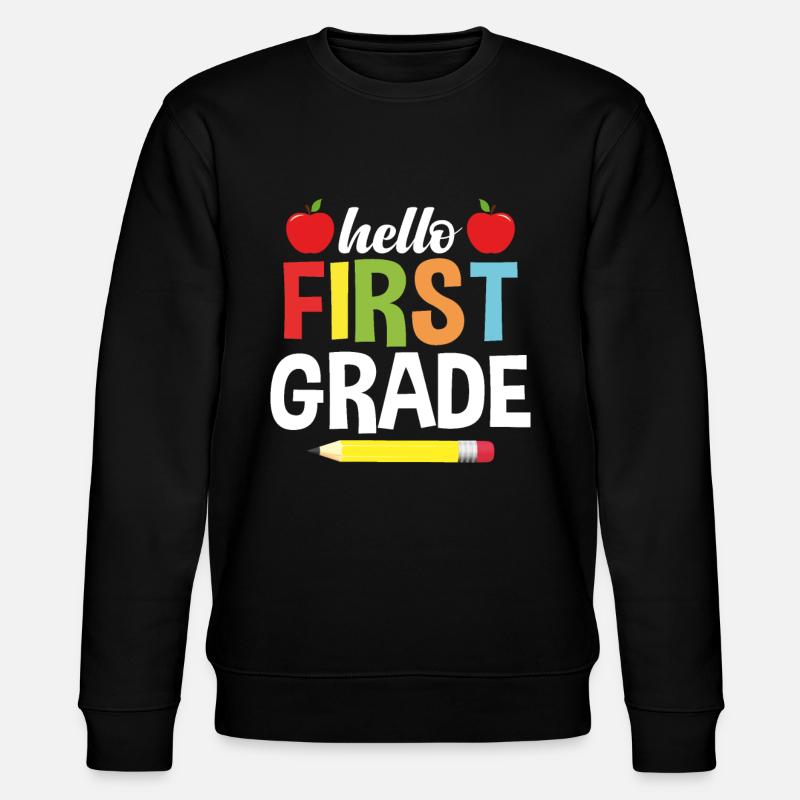 Hello First Year - Stanley/Stella CHANGER Unisex Organic Sweatshirt - black