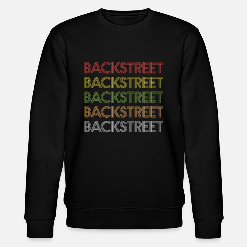 Backstreet - Stanley/Stella Unisex Bio-Sweatshirt CHANGER  - Schwarz