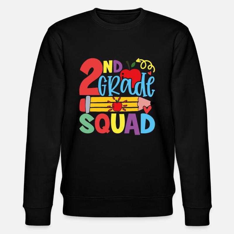 Year 2 Team - Stanley/Stella CHANGER Unisex Organic Sweatshirt - black