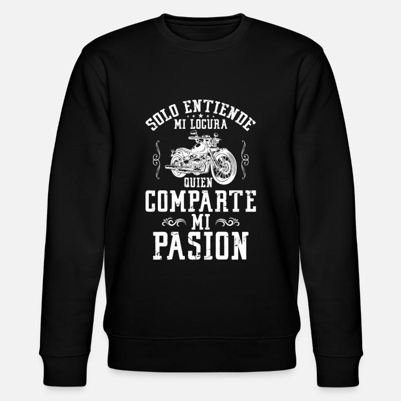 Cadeau Drôle Pour Motard - Sweat bio CHANGER Stanley/Stella Unisexe - noir