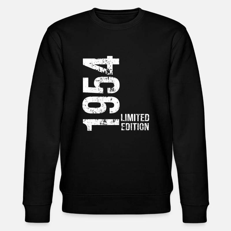 1954 Limited Edition - Stanley/Stella CHANGER Unisex Organic Sweatshirt - black