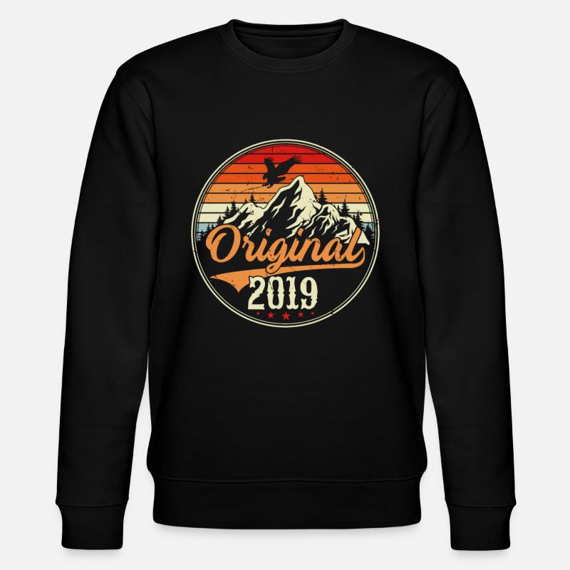 Original 2019 - Stanley/Stella Unisex Bio-Sweatshirt CHANGER  - Schwarz