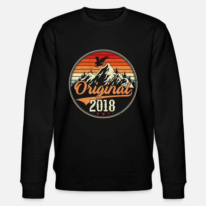 Original 2018 - Stanley/Stella CHANGER Unisex Organic Sweatshirt - black