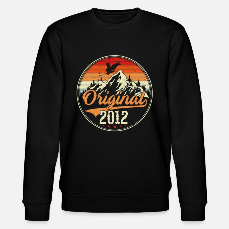 Original 2012 - Stanley/Stella Unisex Bio-Sweatshirt CHANGER  - Schwarz