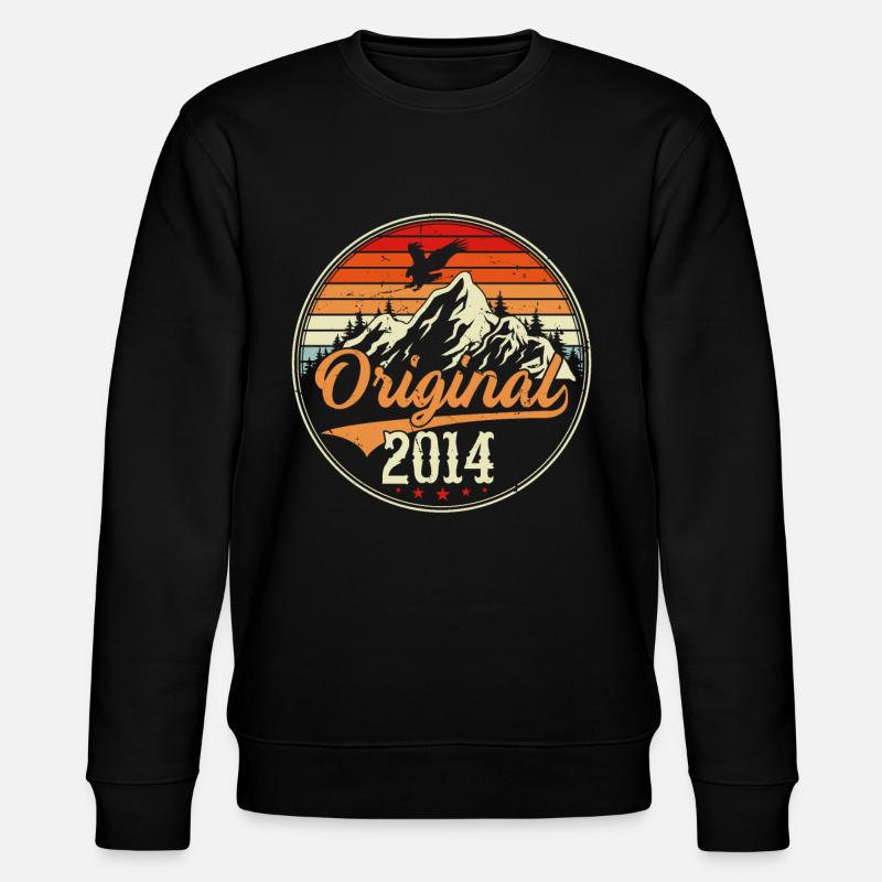 Original 2014 - Stanley/Stella Unisex Bio-Sweatshirt CHANGER  - Schwarz