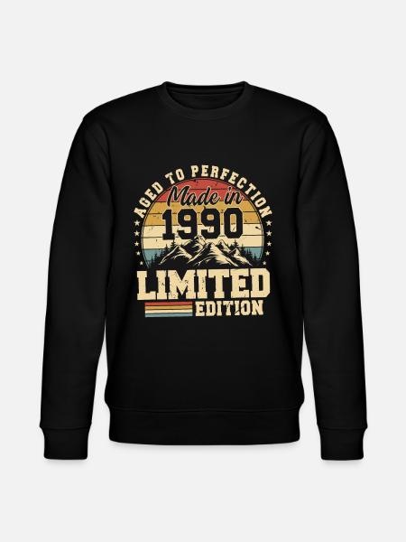 Einzigartig seit 1990 - Stanley/Stella Unisex Bio-Sweatshirt CHANGER - Schwarz