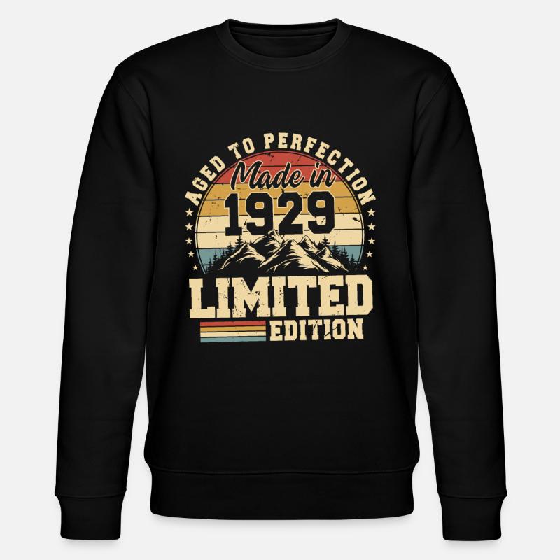 Einzigartig seit 1929 - Stanley/Stella Unisex Bio-Sweatshirt CHANGER  - Schwarz