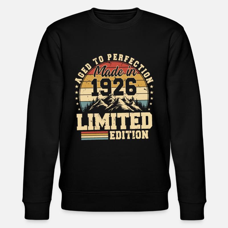 Einzigartig seit 1926 - Stanley/Stella Unisex Bio-Sweatshirt CHANGER - Schwarz