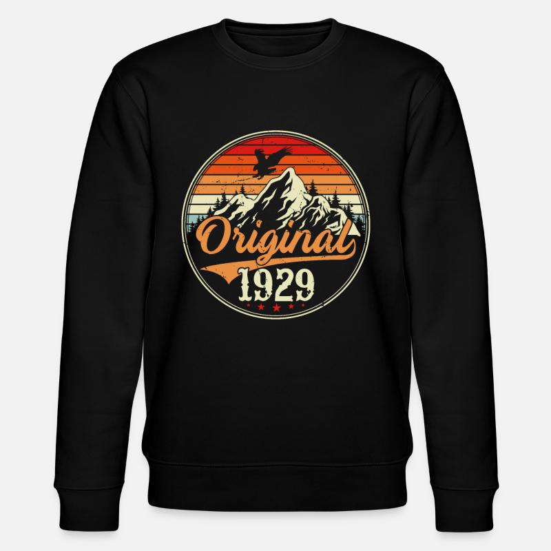 Original 1929 - Stanley/Stella Unisex Bio-Sweatshirt CHANGER  - Schwarz